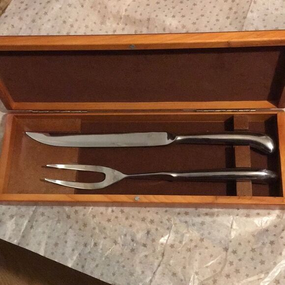 Chefmate carving set/MOVING SALE - Picture 1 of 4